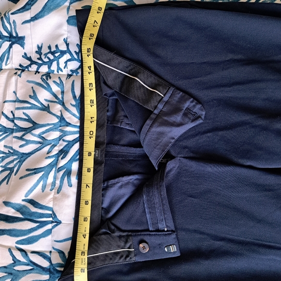 Ann Taylor Navy Women's Blazer with Pants Suit Size 10 - Picture 10 of 12